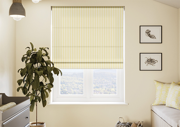 The British Stripe Co. Mary, Bristol No.1 - Twist&Fit Roman Blind - Image 3